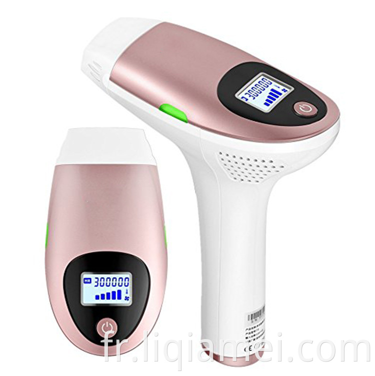 Rose Gold Home IPL Machine d'épilation laser portable